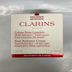 Clarins Rose Radiance Cream Super Restorative All Skin Types ~ 1.7 oz 3018
